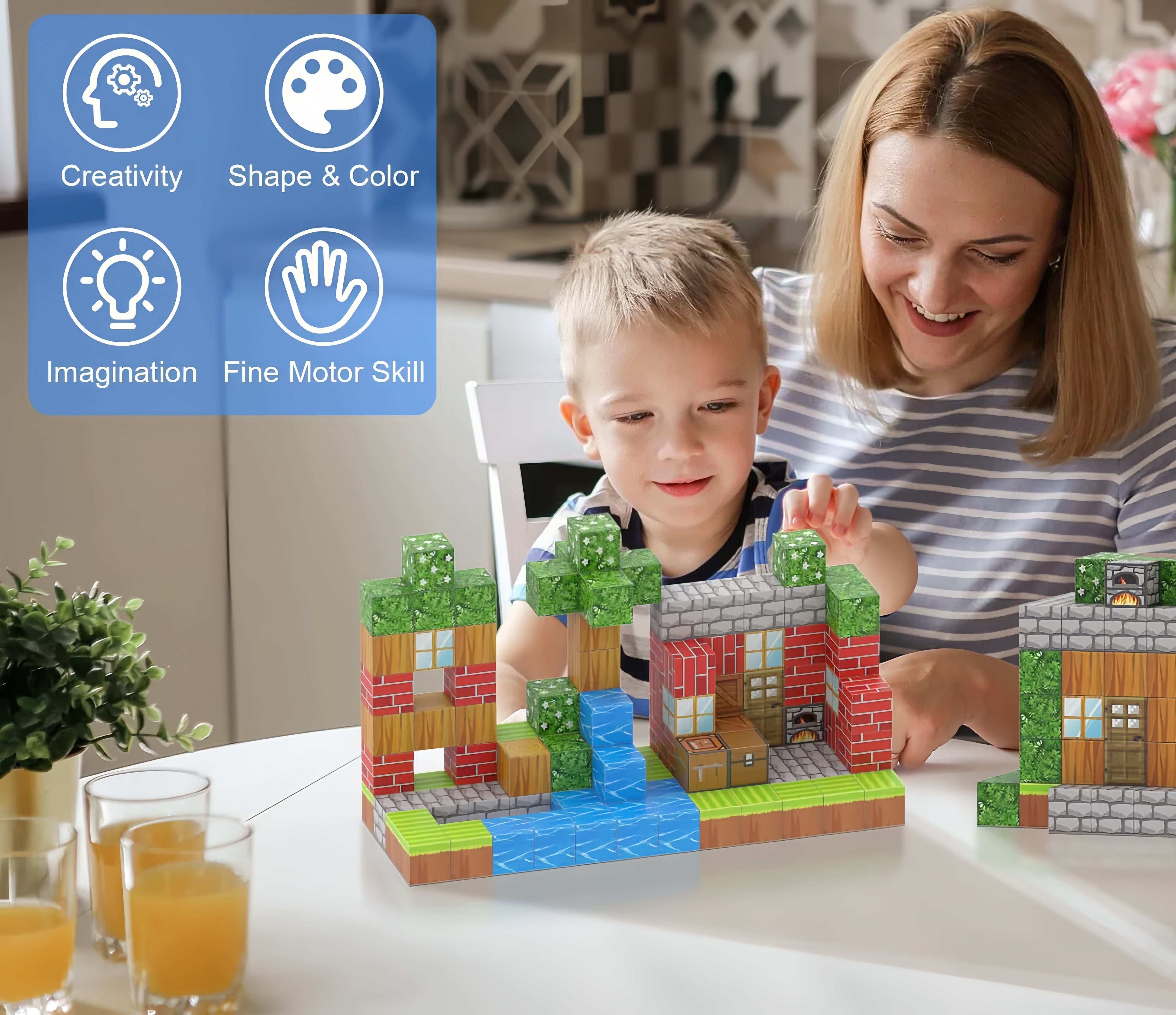 Wonderplay - Magnetic Building Blocks